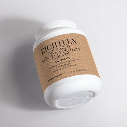 Advanced 100% Whey Protein Isolate (Chocolate)