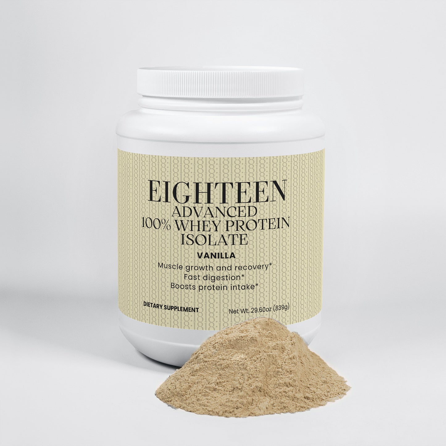 Advanced 100% Whey Protein Isolate (Vanilla)