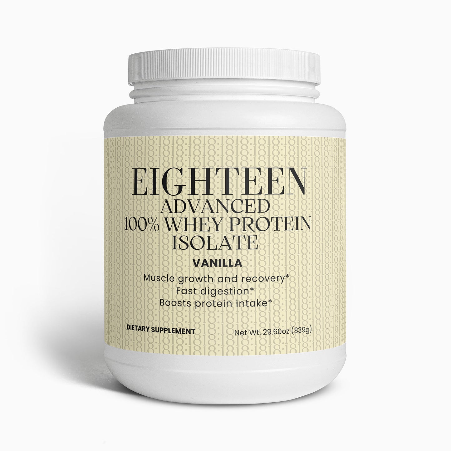 Advanced 100% Whey Protein Isolate (Vanilla)