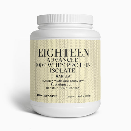 Advanced 100% Whey Protein Isolate (Vanilla)