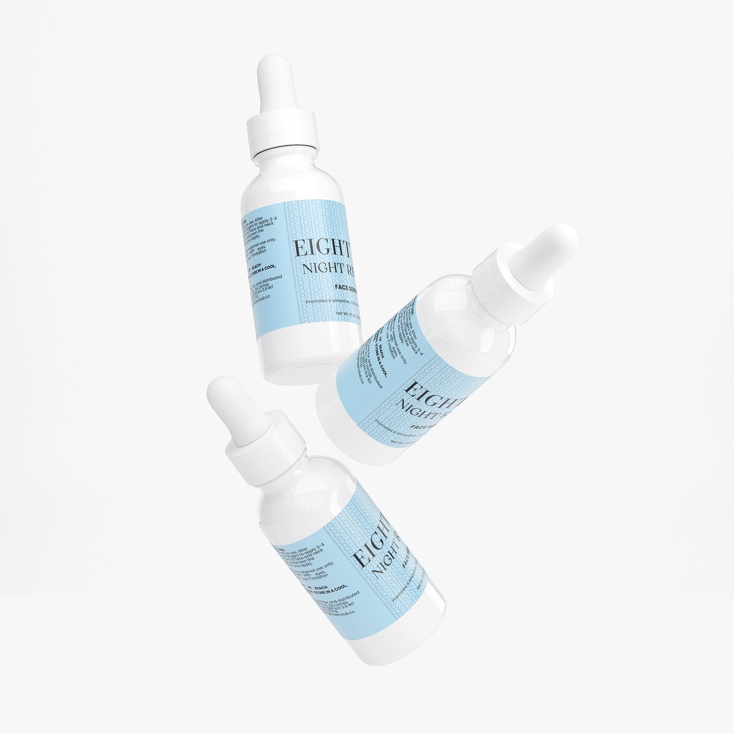 Sérum facial con retinol y péptidos