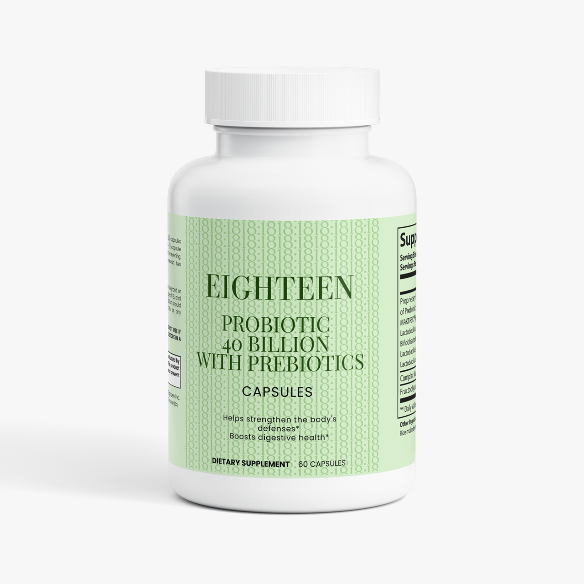 Probiotic 40 Billion with Prebiotics