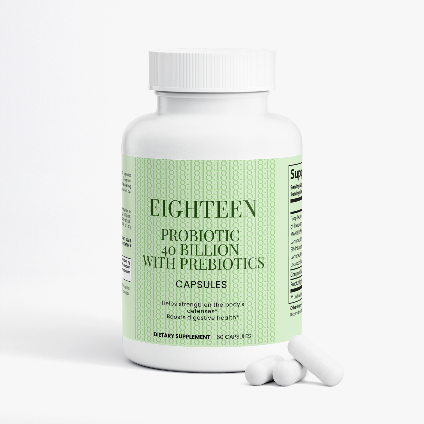 Probiotic 40 Billion with Prebiotics