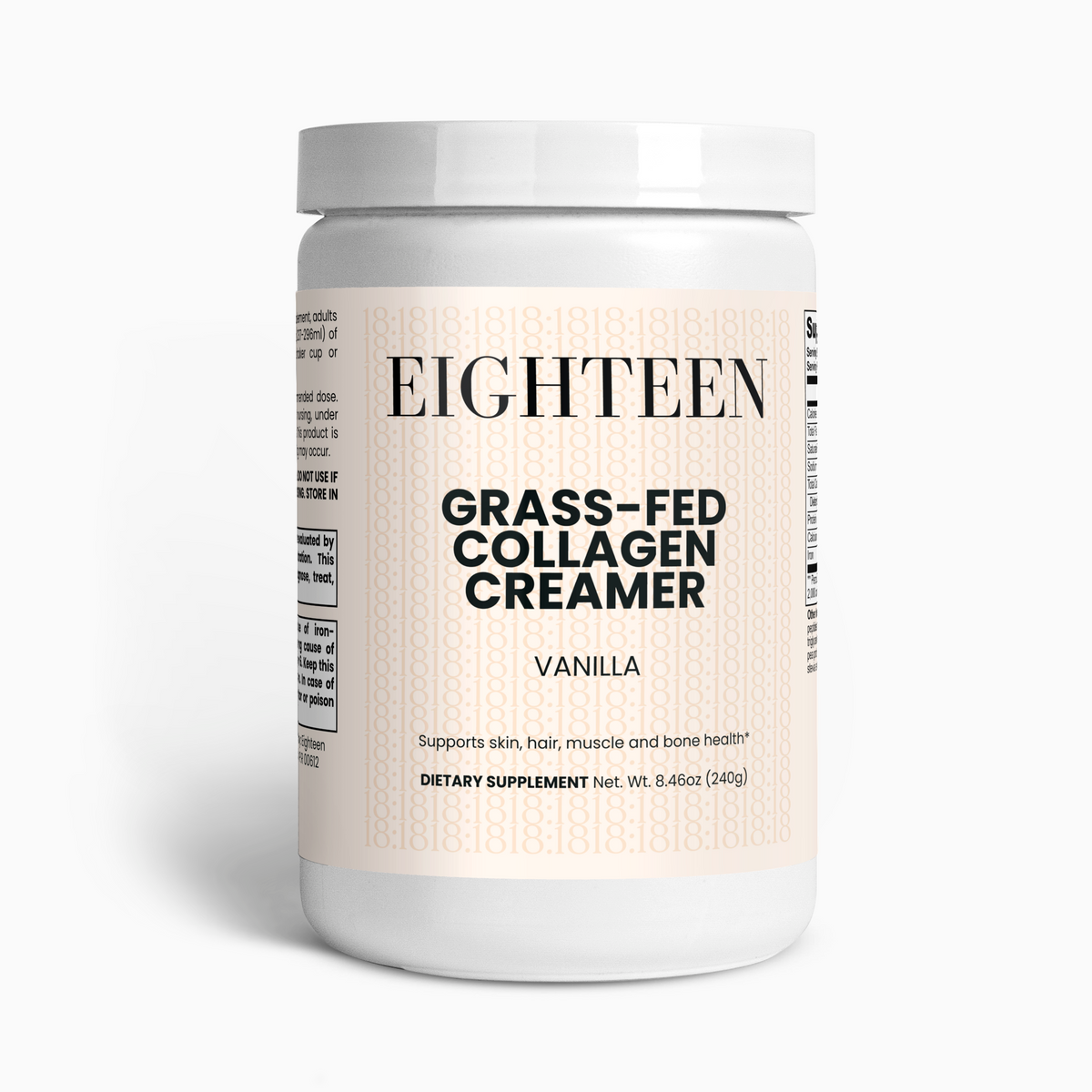 Grass-Fed Collagen Creamer (Vanilla)
