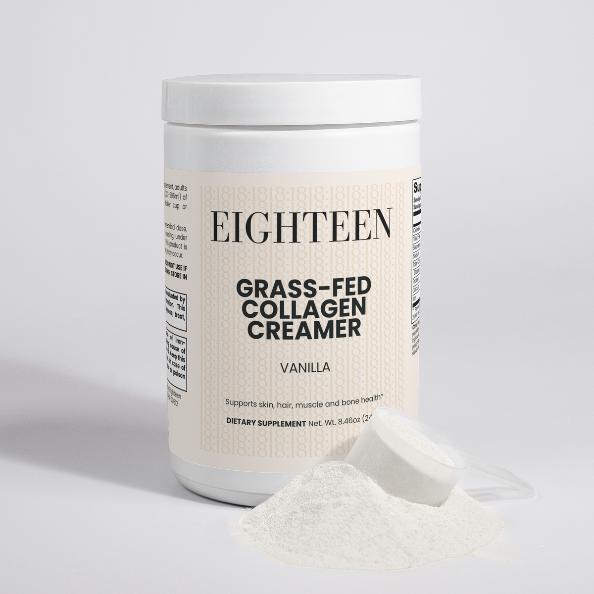 Grass-Fed Collagen Creamer (Vanilla)