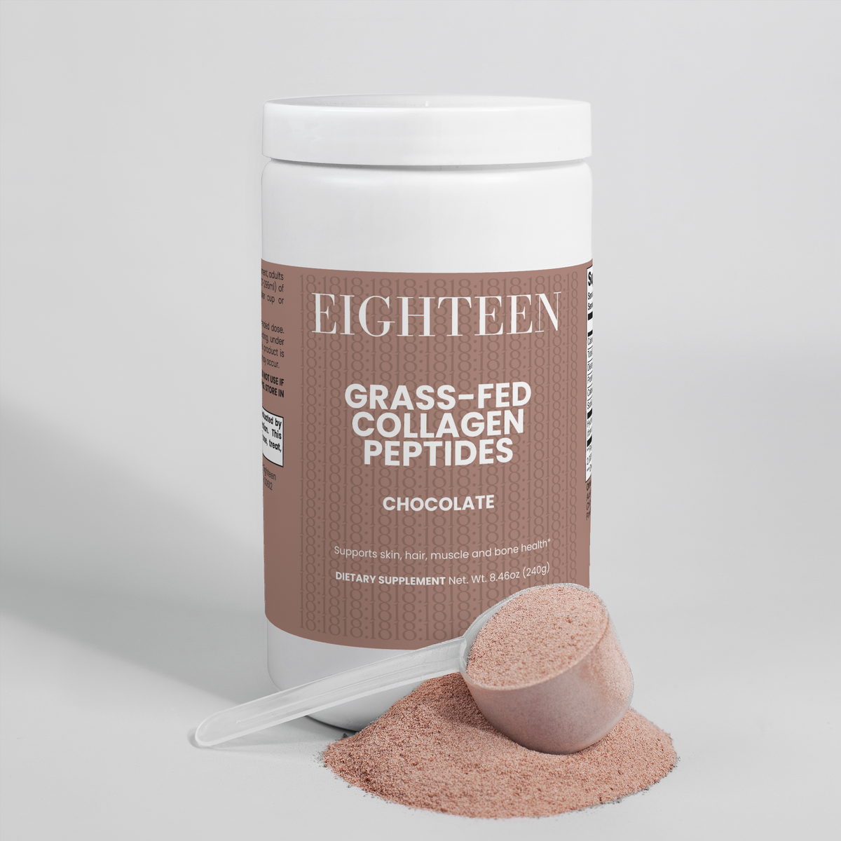 Grass-Fed Collagen Peptides Powder (Chocolate)