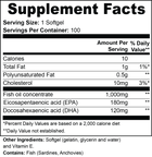 Omega-3 EPA 180mg + DHA 120mg