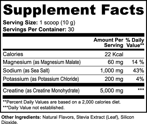 Creatine Hydration Powder alternate